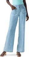 NIC+ZOE Drapey Wide Leg Jeans