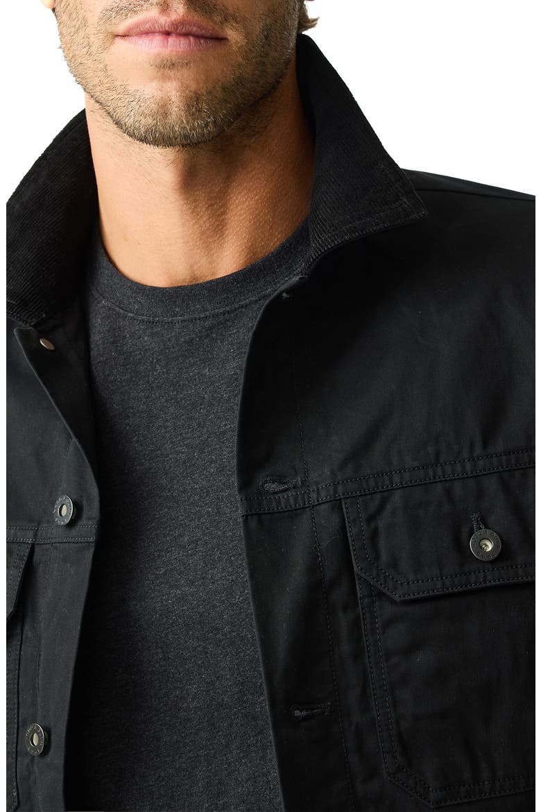 Dashwood Trucker Jacket, Alternate, color, ONYX