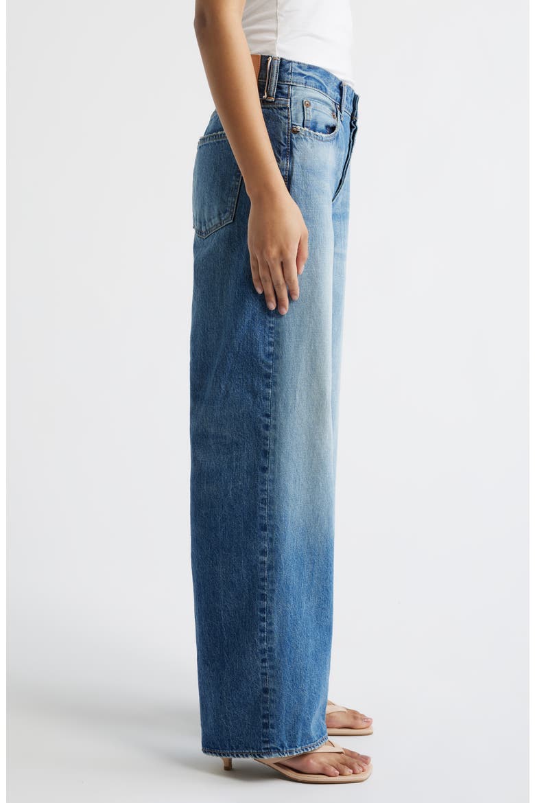Phillipston High Waist Loose Fit Straight Leg Jeans, Alternate, color, BLUE
