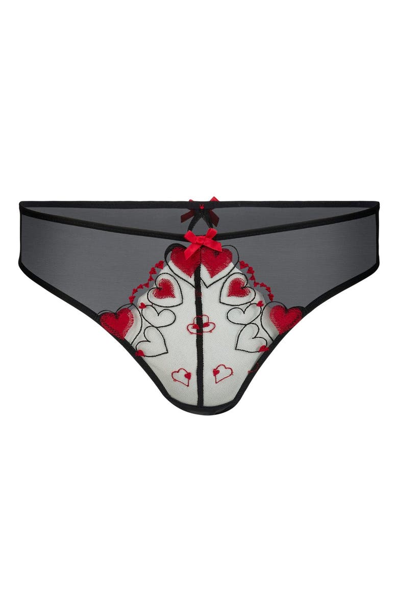 Adore Me Esmay Cheeky Panties, Alternate, color, Black