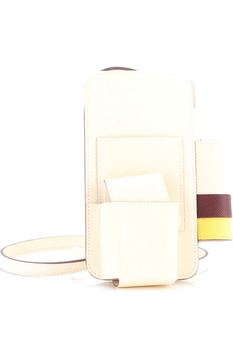 Pre-Owned Hermes Hermesway Phone Case Crossbody Bag Epsom, Alternate, color, Nata