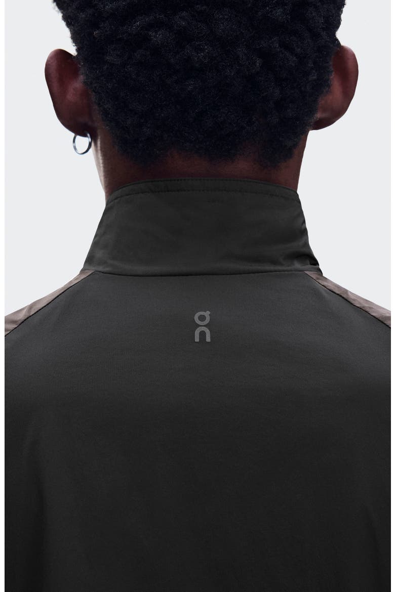 All-Day Track Jacket, Alternate, color, BLACK/ ESPRESSO