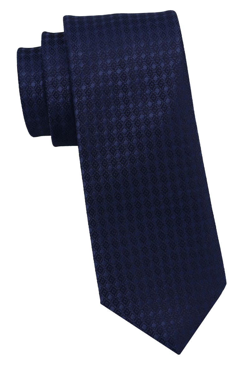 Geometric Tie, Main, color, NAVY