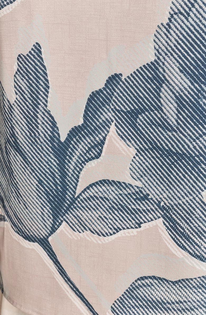 Donna Karan New York Print Sleeveless Top, Alternate, color, Sand Combo