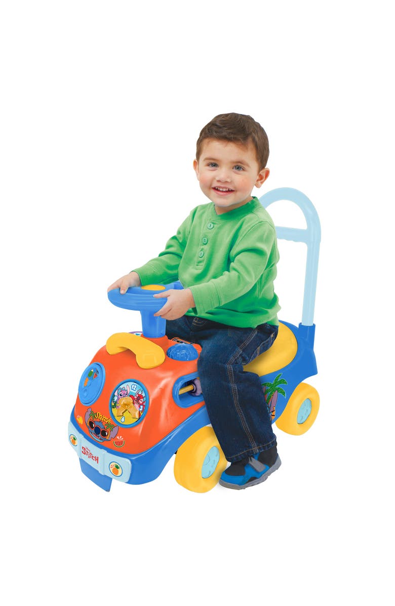 Kiddieland Lights N' Sounds Rideon Stitch, Disney Foottofloor Vehicle, Alternate, color, Multicolored