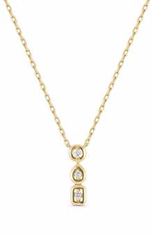 Maya 18k Gold Diamond Pendant Necklace