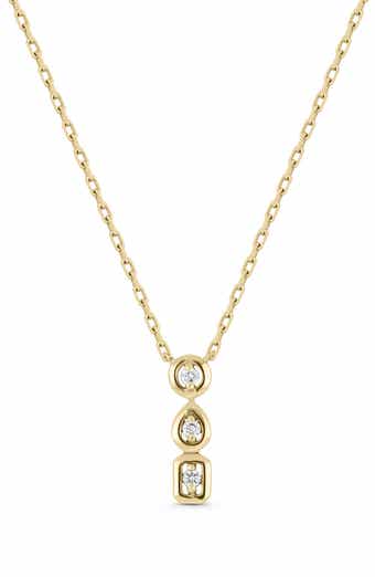 Maya 18k Gold Diamond Pendant Necklace