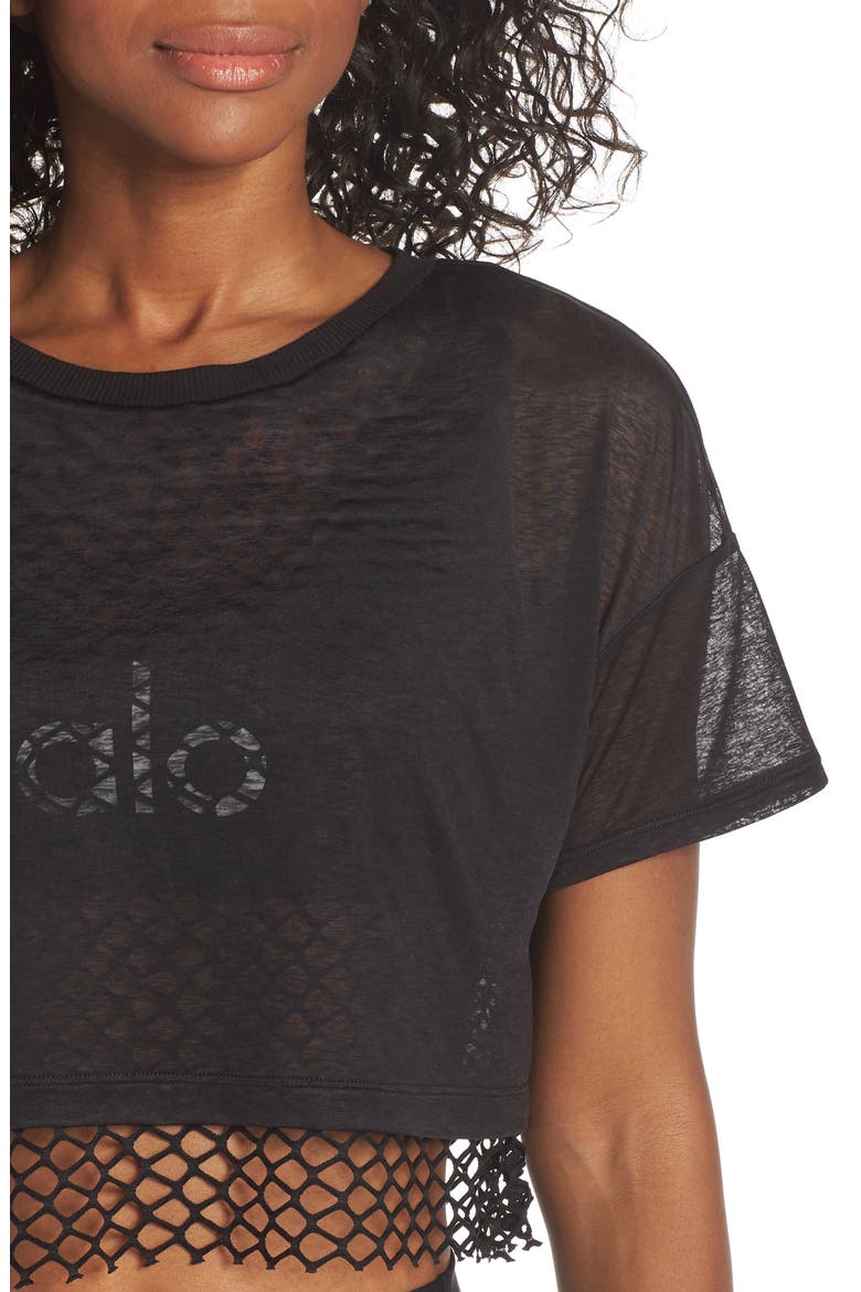 Afterglow Tee, Alternate, color, BLACK