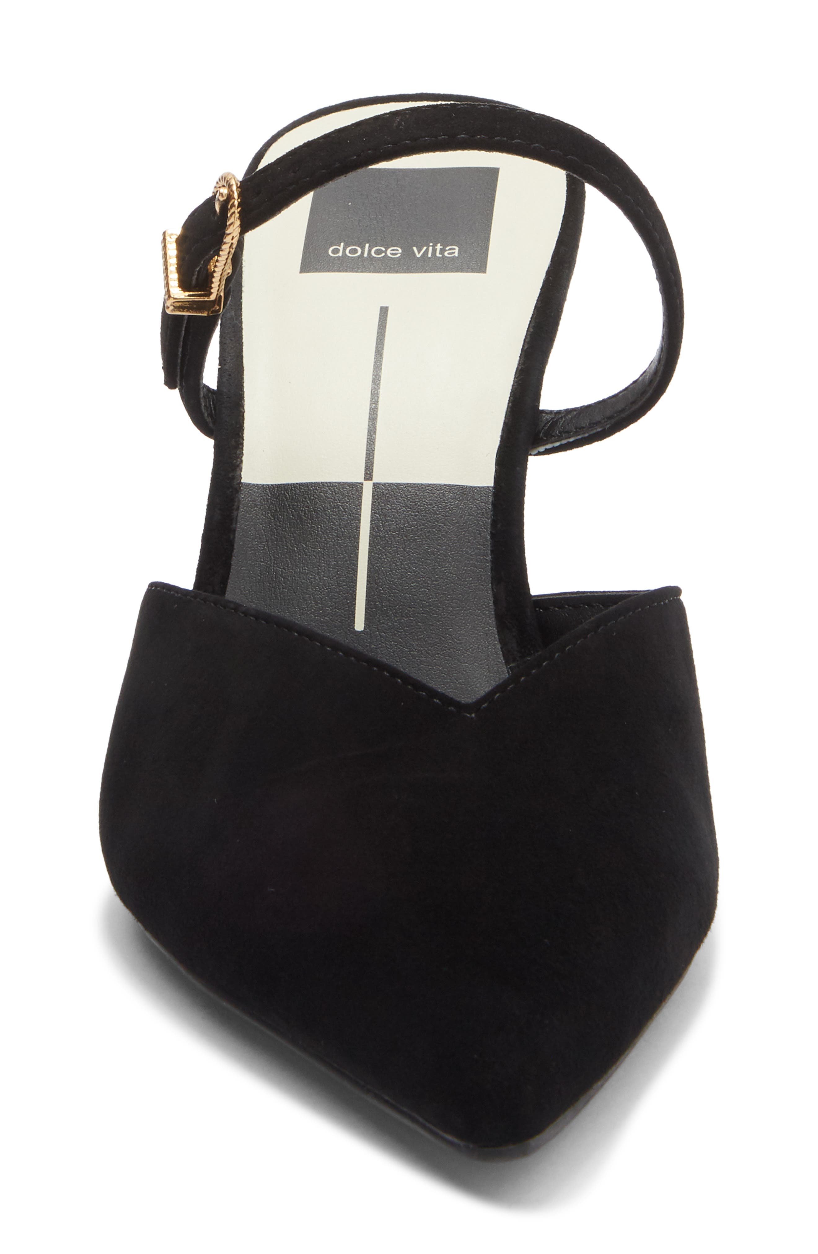 Dolce Vita Korene Mule Pump, Alternate, color, Onyx Suede