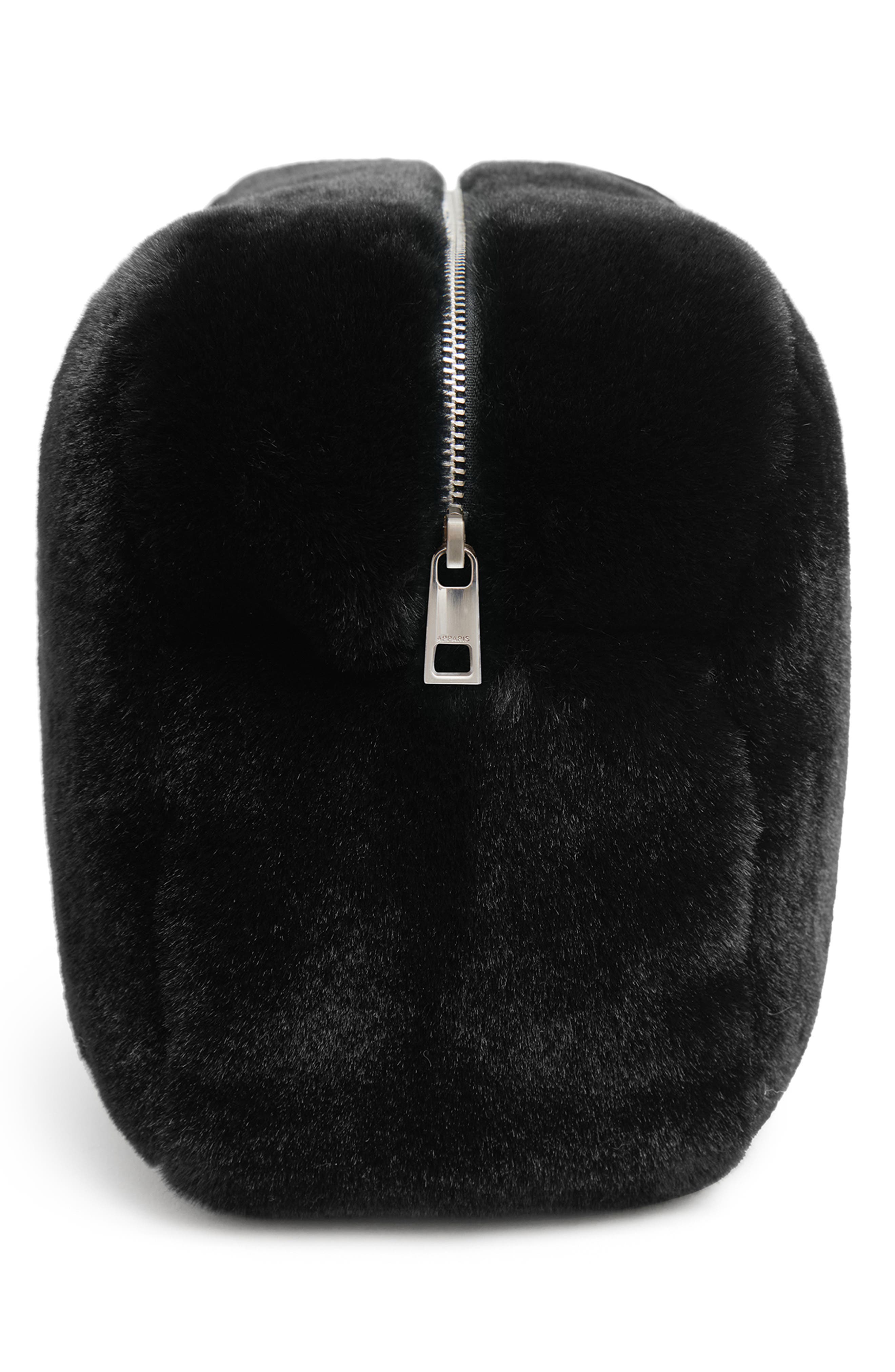 Apparis Jumbo Noor Faux Fur Pouch, Alternate, color, 