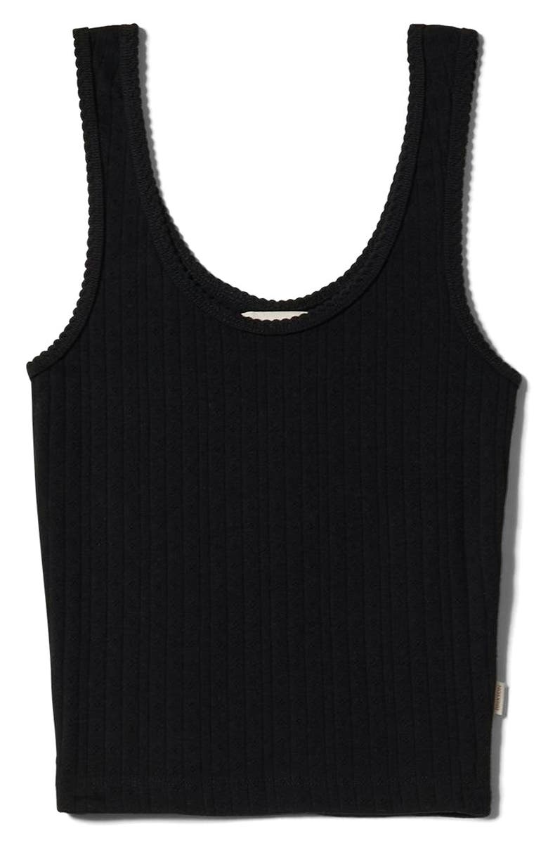 Brixton Pointelle Stitch Cotton Tank, Main, color,