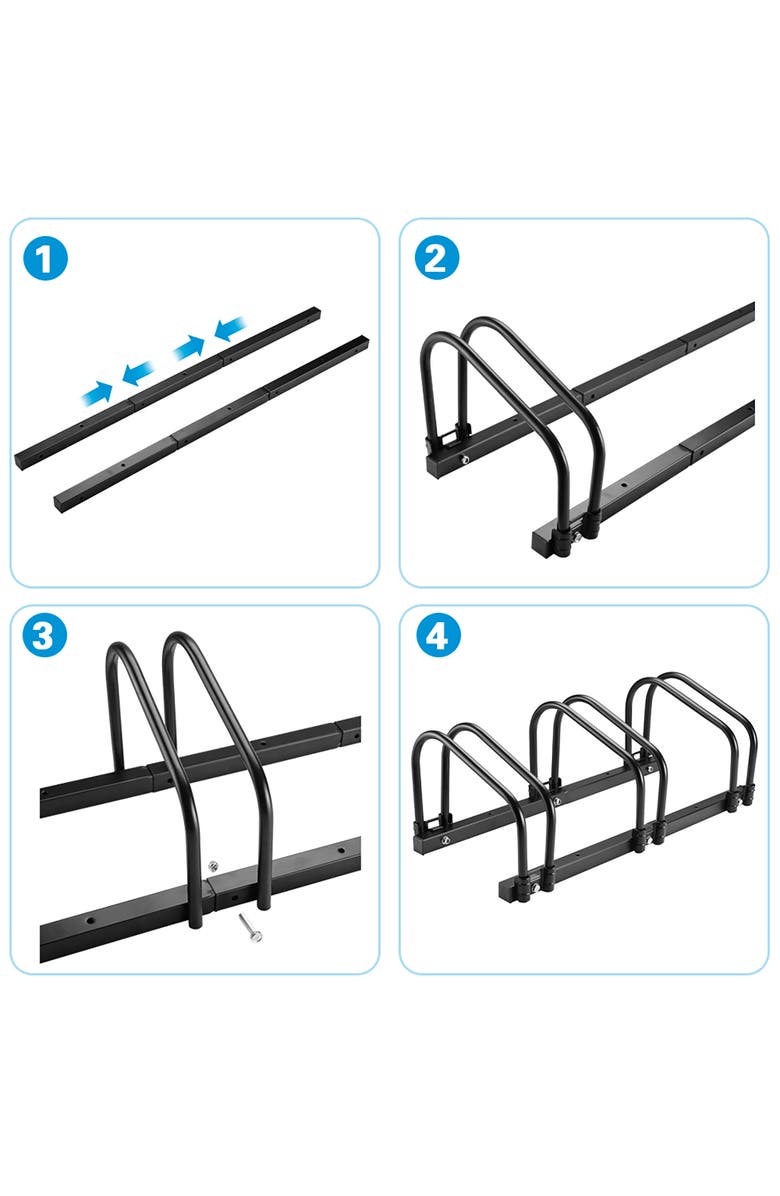 Trimate Bike Rack Stand, Alternate, color, Black