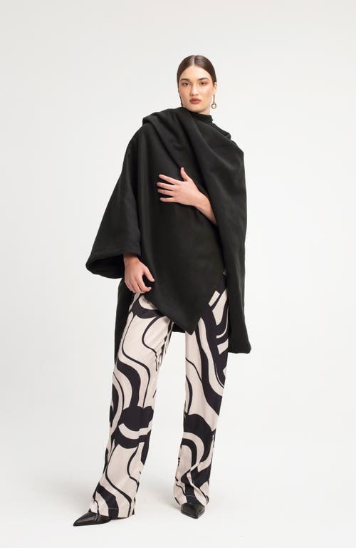 Diarrablu Leer Pants In Luze Noir