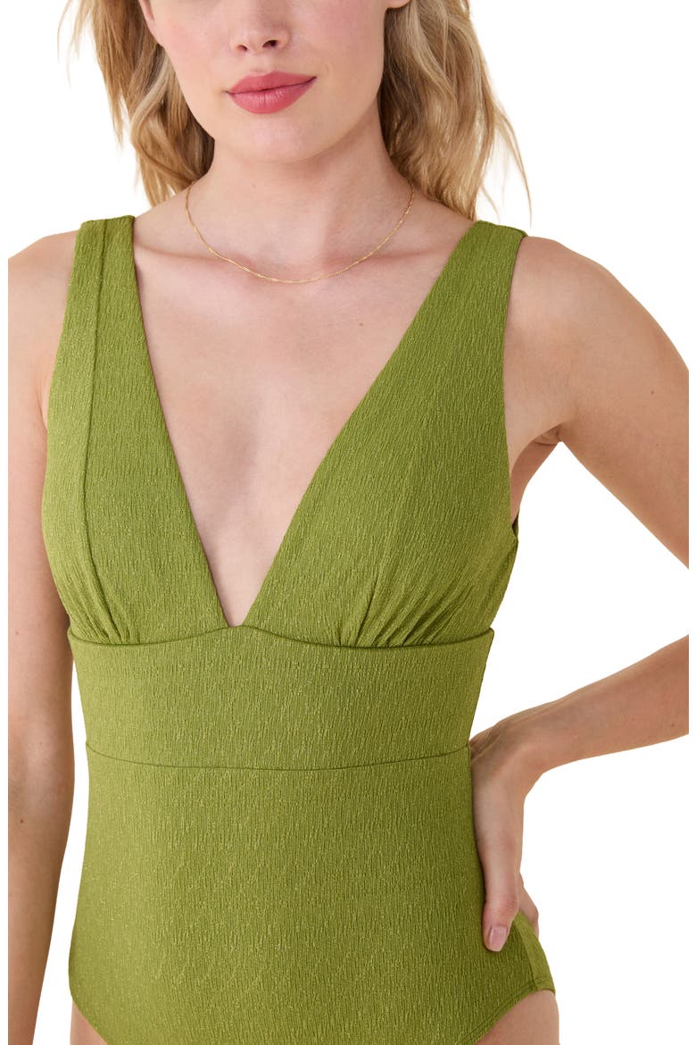 The Mykonos One-Piece Swimsuit, Alternate, color, CACTUS
