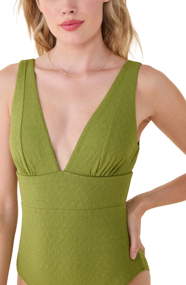 Andie The Mykonos One-Piece Swimsuit, Alternate, color, Cactus