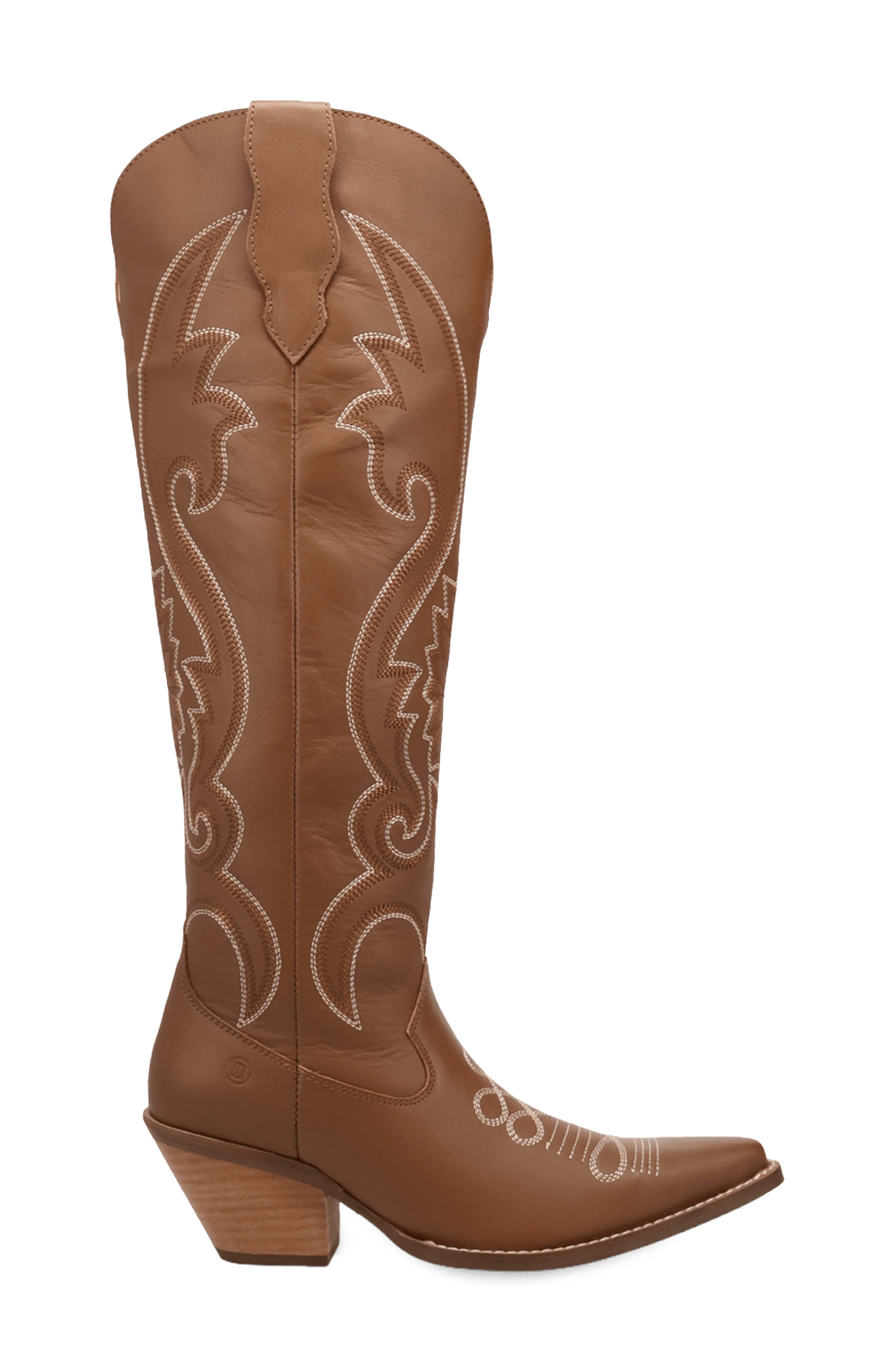 Dingo Peyote Leather Western Boot (Women) | Nordstrom