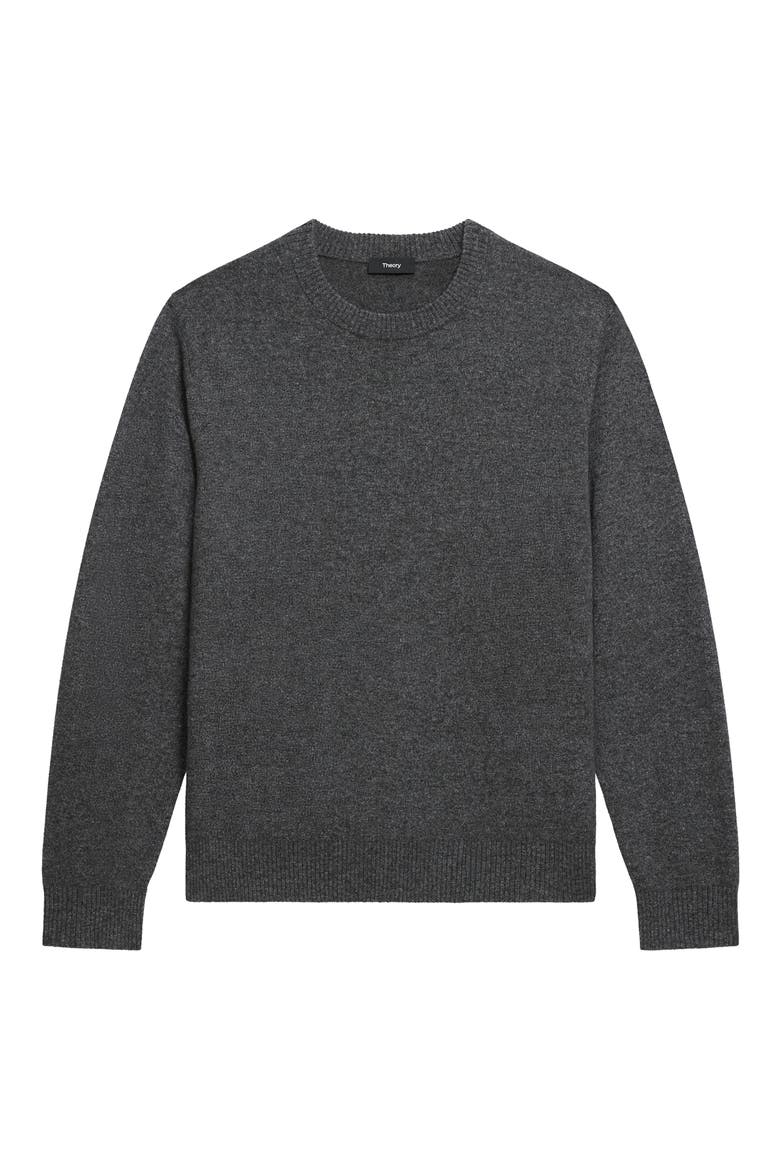 Hilles Cashmere Sweater, Alternate, color, CHARCOAL MELANGE