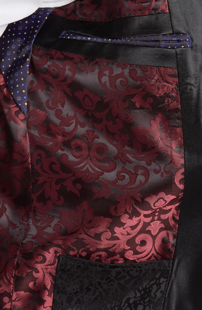 SAVILE ROW CO Jacquard Evening Jacket, Alternate, color,