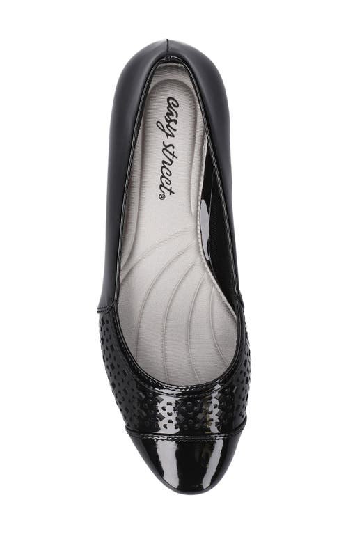 EASY STREET EASY STREET NEVA CAP TOE PUMP