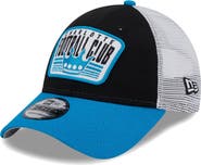 New Era Men's New Era Black/Teal Charlotte FC Patch 9FORTY Trucker Snapback Hat