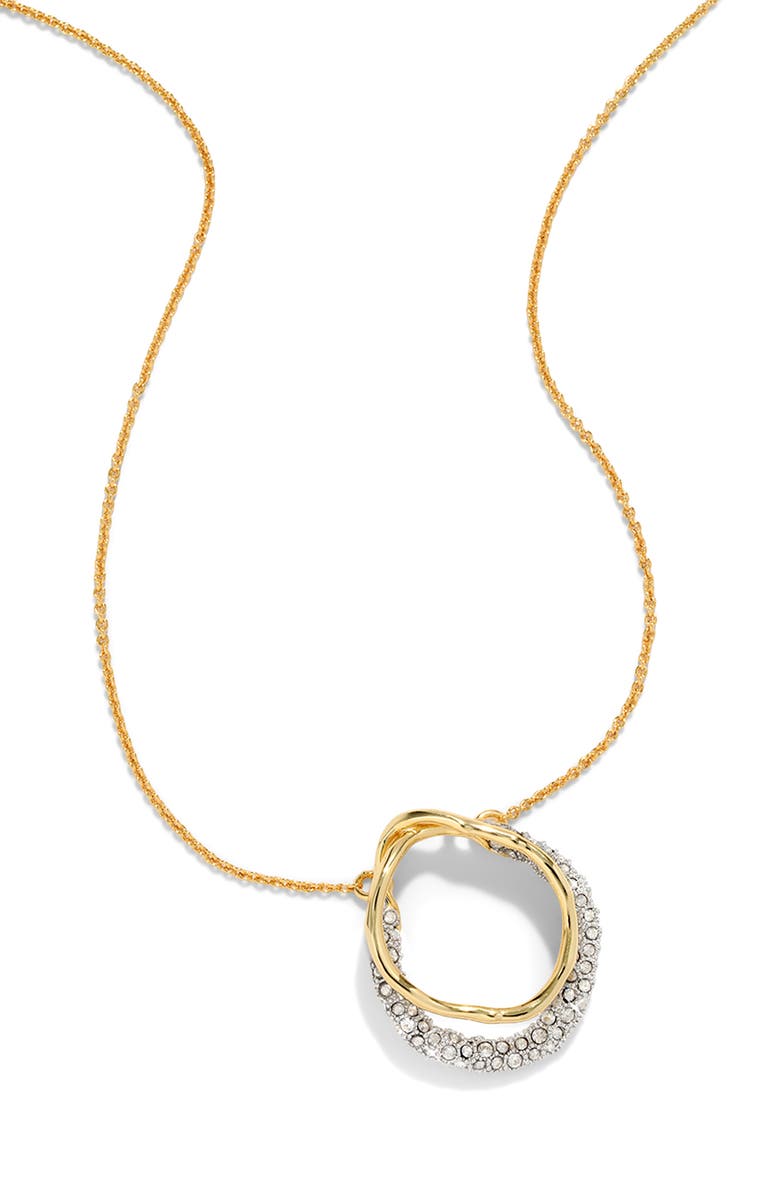 Alexis Bittar Solanes Crystal Orbit Pendant Necklace, Alternate, color, Crystals