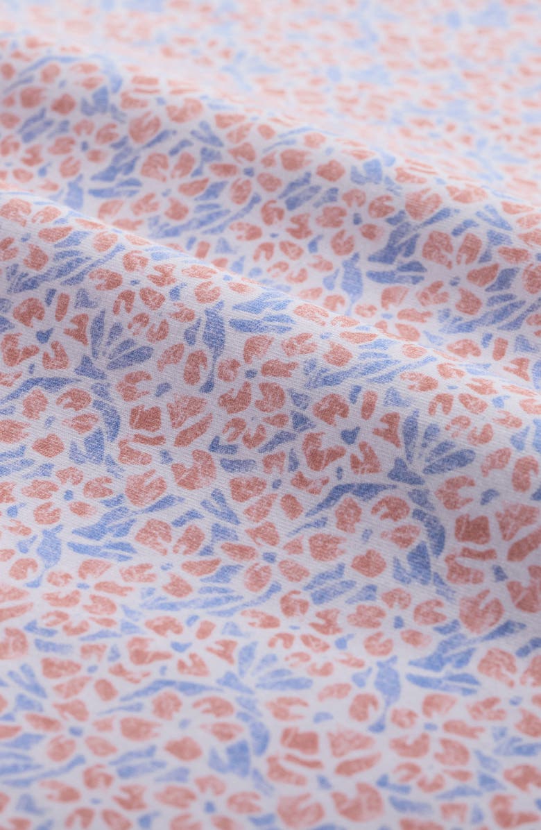 Bugatchi Victor OoohCotton<sup>®</sup> Floral Polo, Alternate, color, Coral