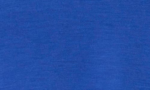 T Tahari Scuba Blouson Sweatshirt In Lux Cobalt