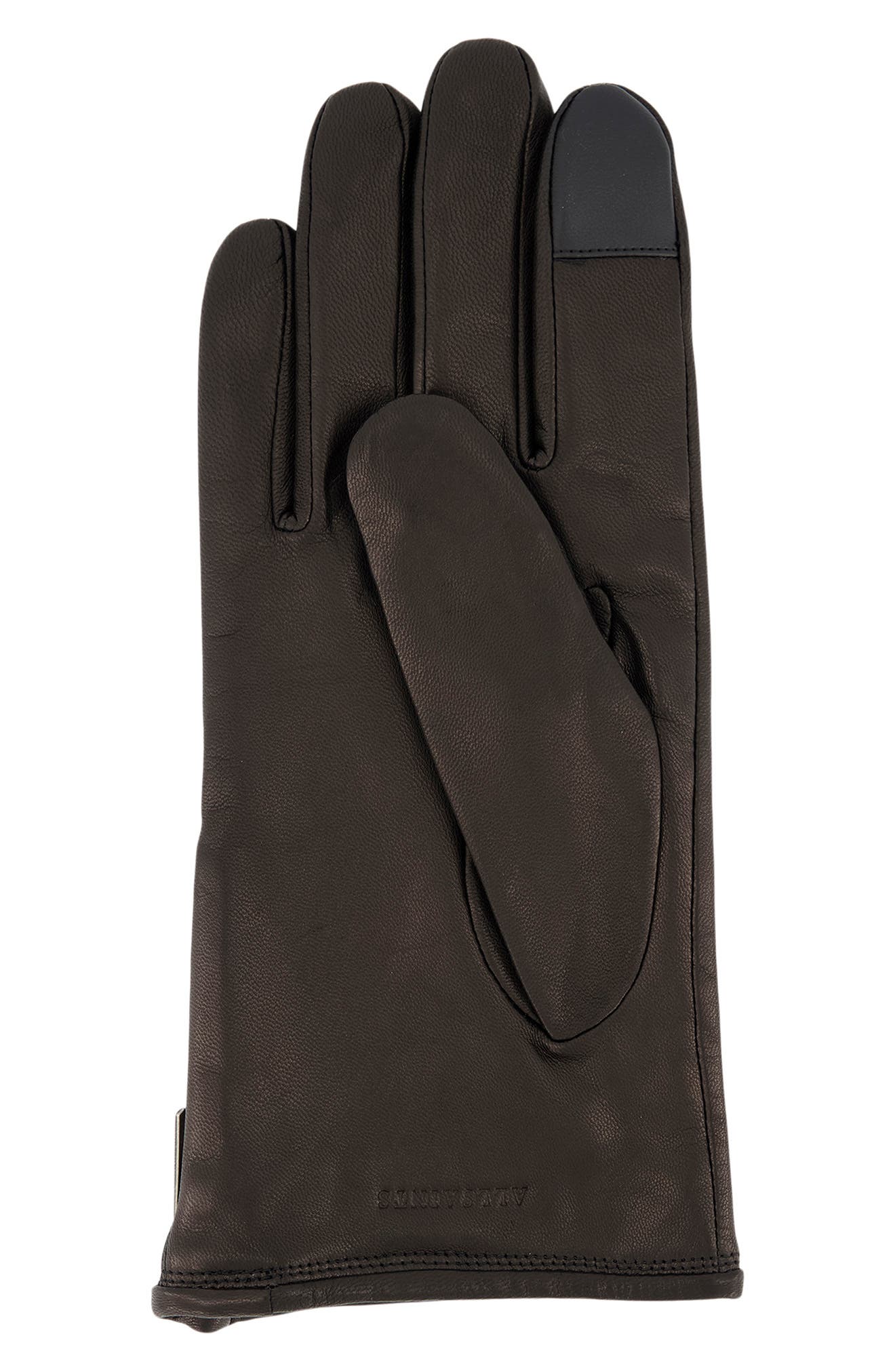 Zip Leather Gloves (Men) | Nordstrom