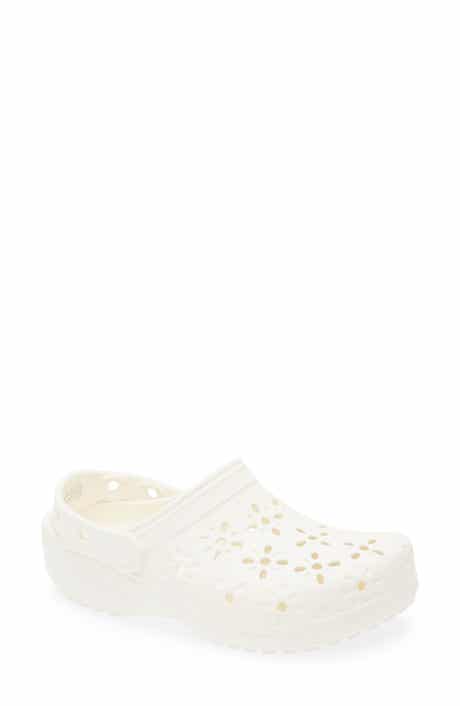Classic Floral Cutout Clog