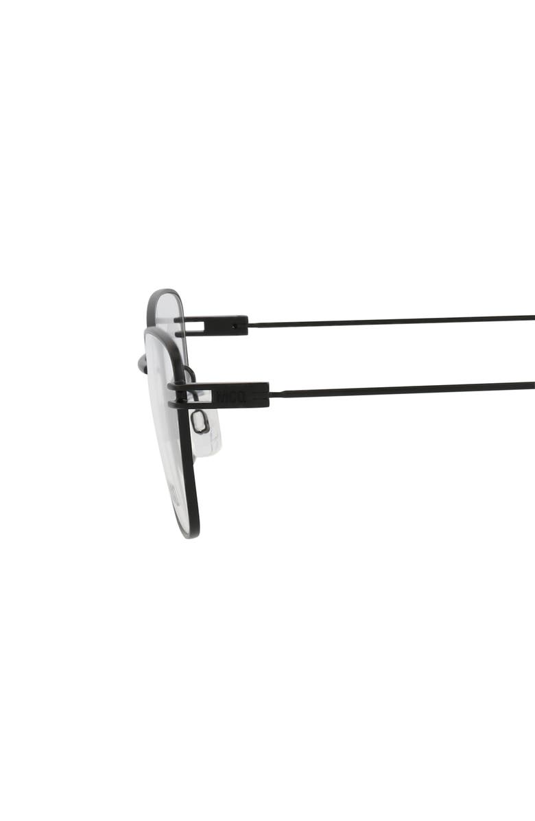 McQueen 50mm Cat Eye Optical Glasses, Alternate, color, 