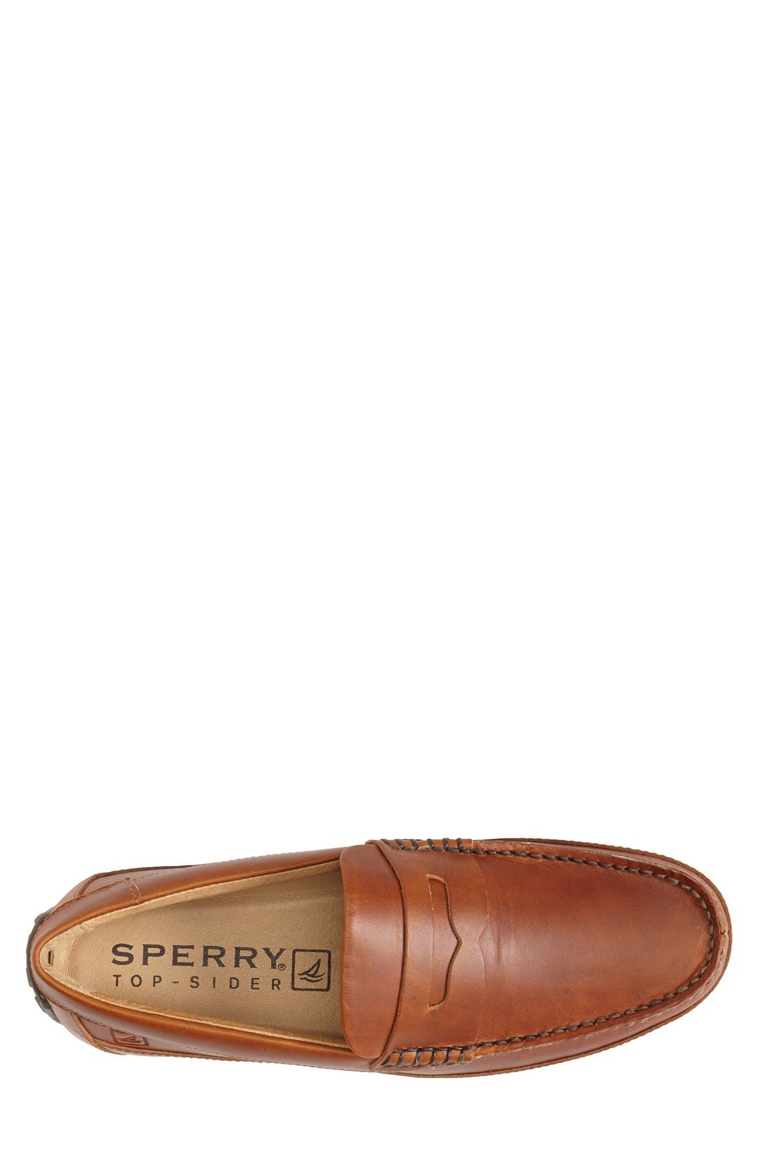 'Hampden' Penny Loafer, Alternate, color, TAN