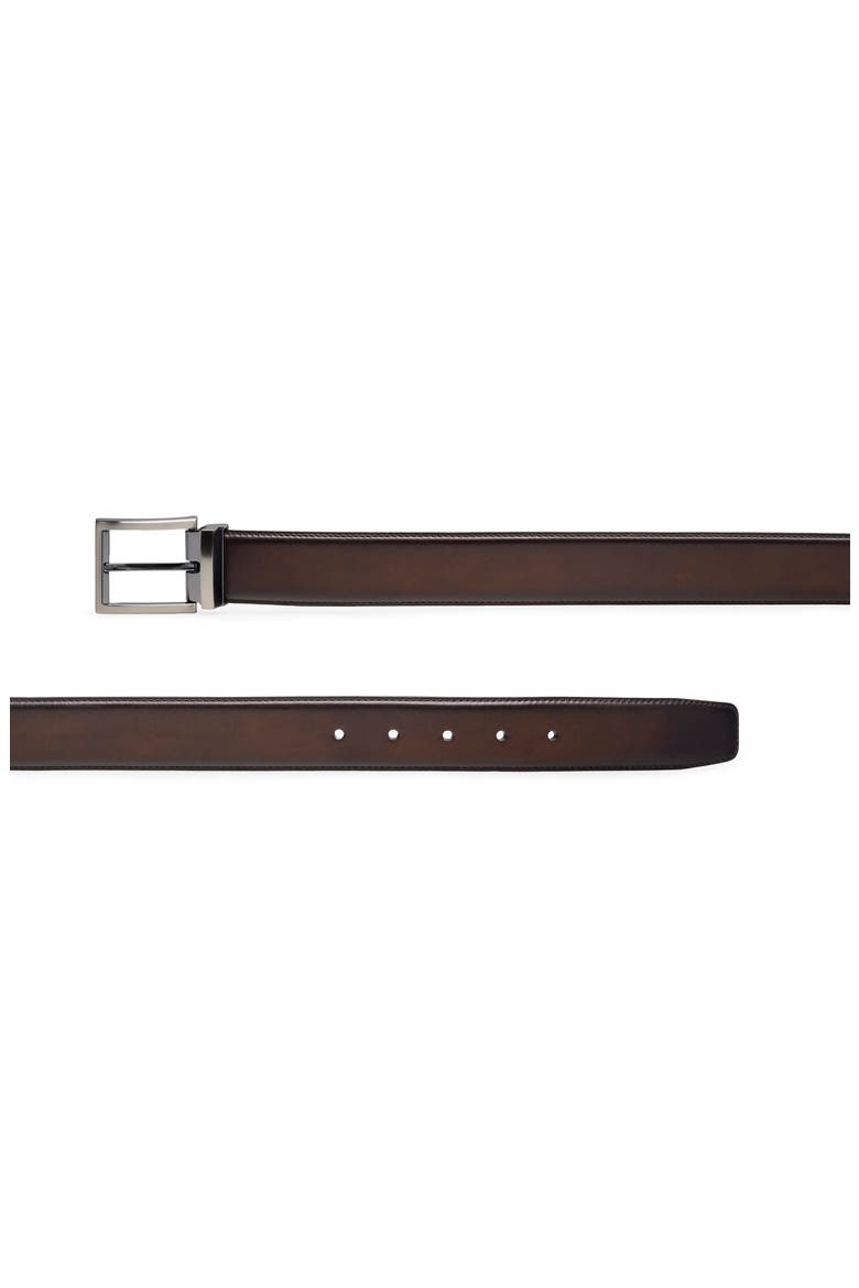 Elmer 1901 Leather Belt, Alternate, color, TABACO/ GREY