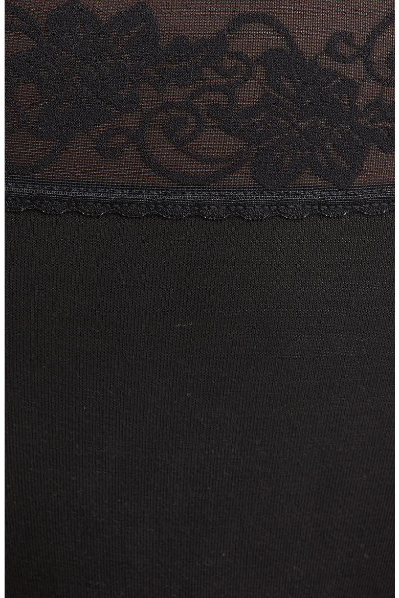 Comfort Touch High Leg Briefs, Alternate, color, BLACK
