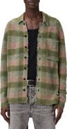 AllSaints Adler Distressed Cardigan