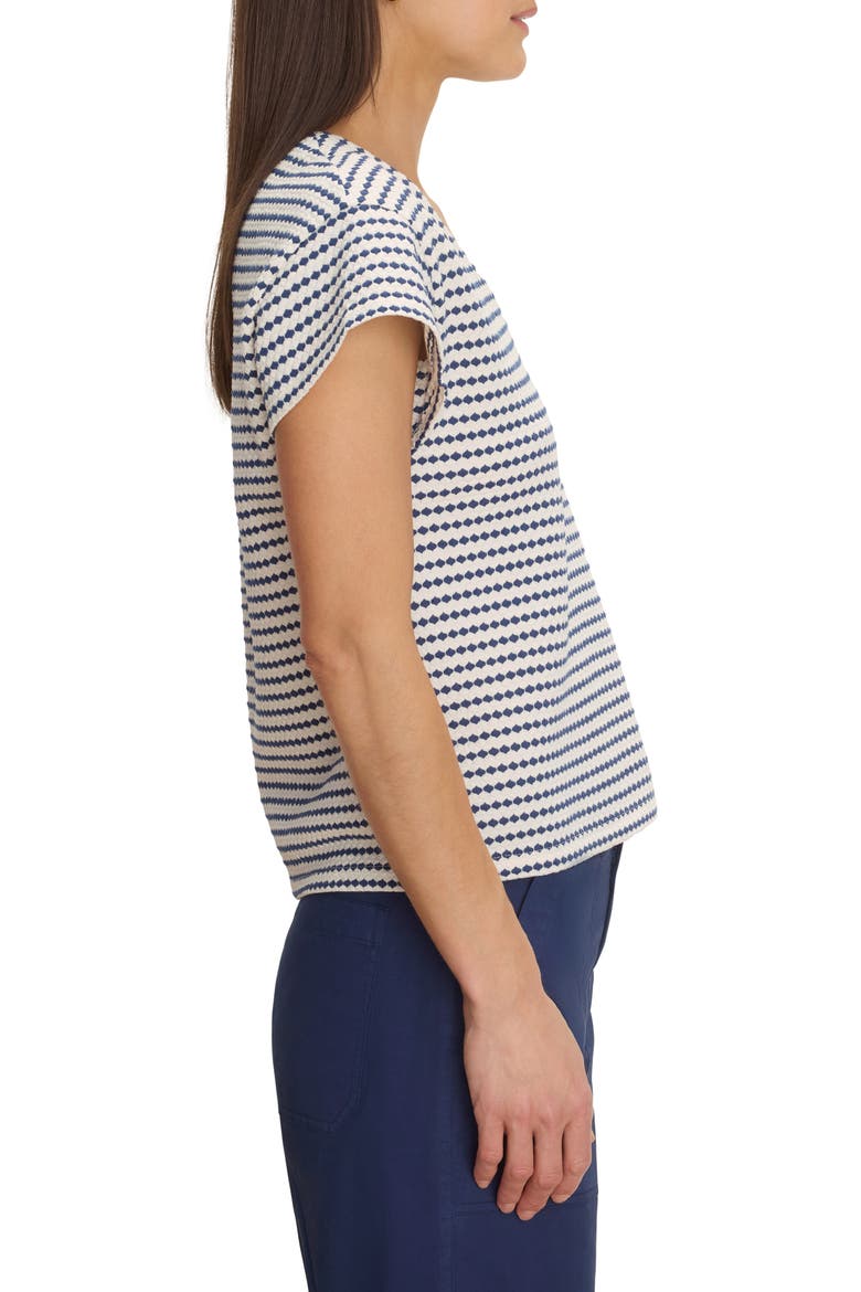 Diamond Stripe Top, Alternate, color, INDIGO MULTI