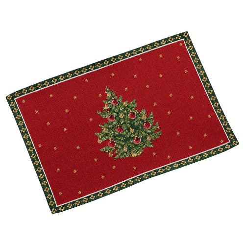 Villeroy & Boch Toy's Delight Embroidered Placemat Tree In Multi