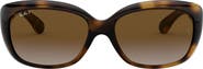 Ray-Ban Jackie Ohh 58mm Polarized Sunglasses