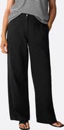 Eileen Fisher High Waist Wide Leg Organic Cotton Pants