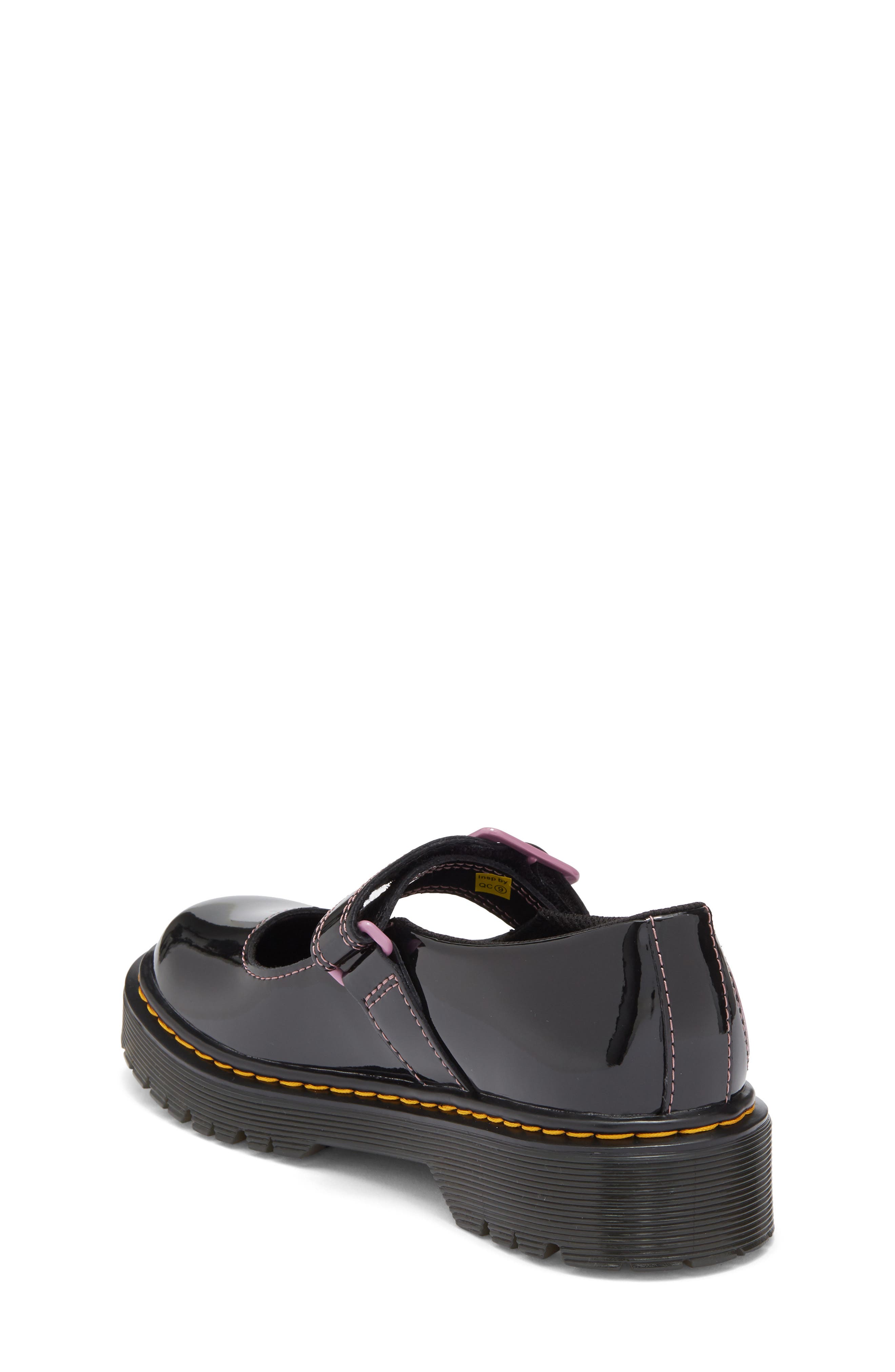 Dr. Martens Kids' Mary Jane Bex Sole Flat, Alternate, color, Black