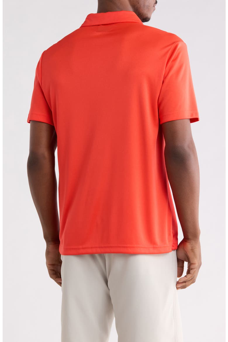 Horizontal Stripe Polo, Alternate, color, FIRELIGHT