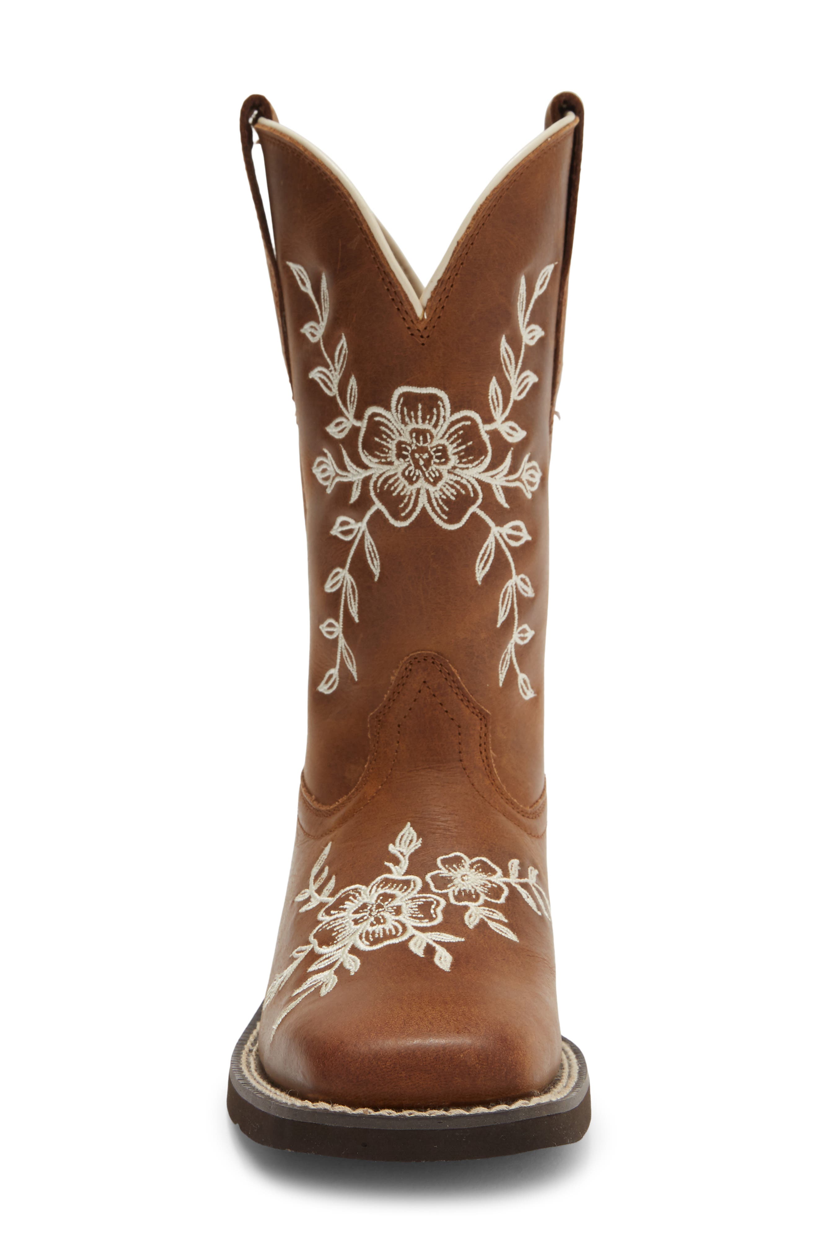 Flora Country Cork Boot, Alternate, color, BROWN