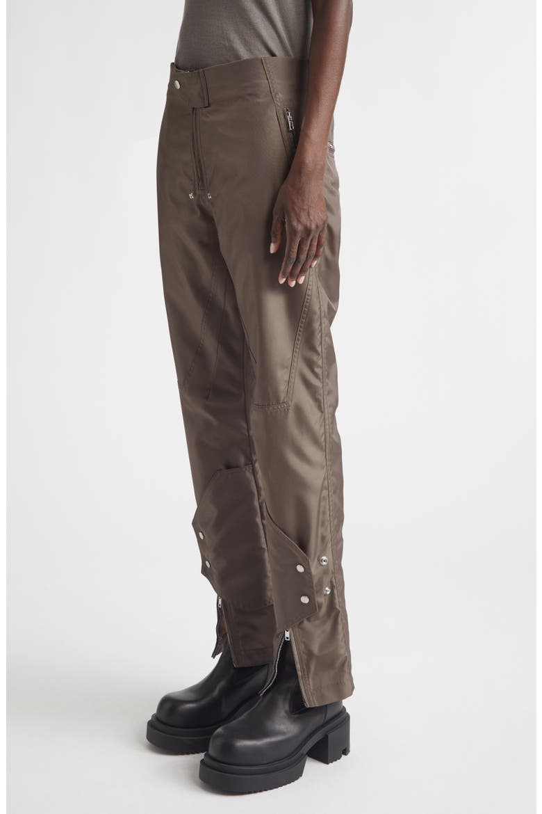 Temple Stretch Nylon Moto Pants, Alternate, color, DUST