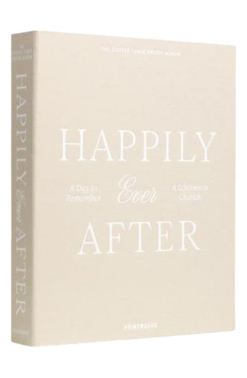 Happily Ever After Wedding Photo Album