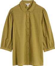 Seasalt Cornwall Hope Cottage II Organic Cotton Button-Up Shirt