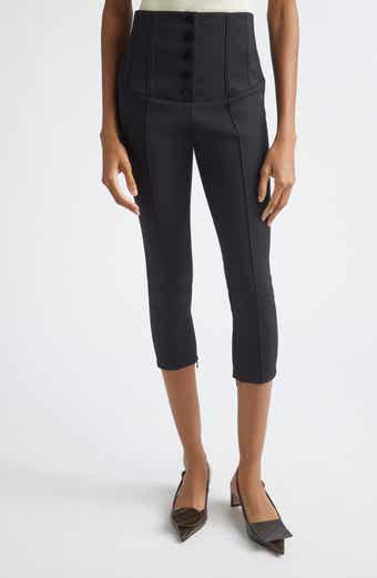 The Arlésien Stretch Blend Corset Capri Pants