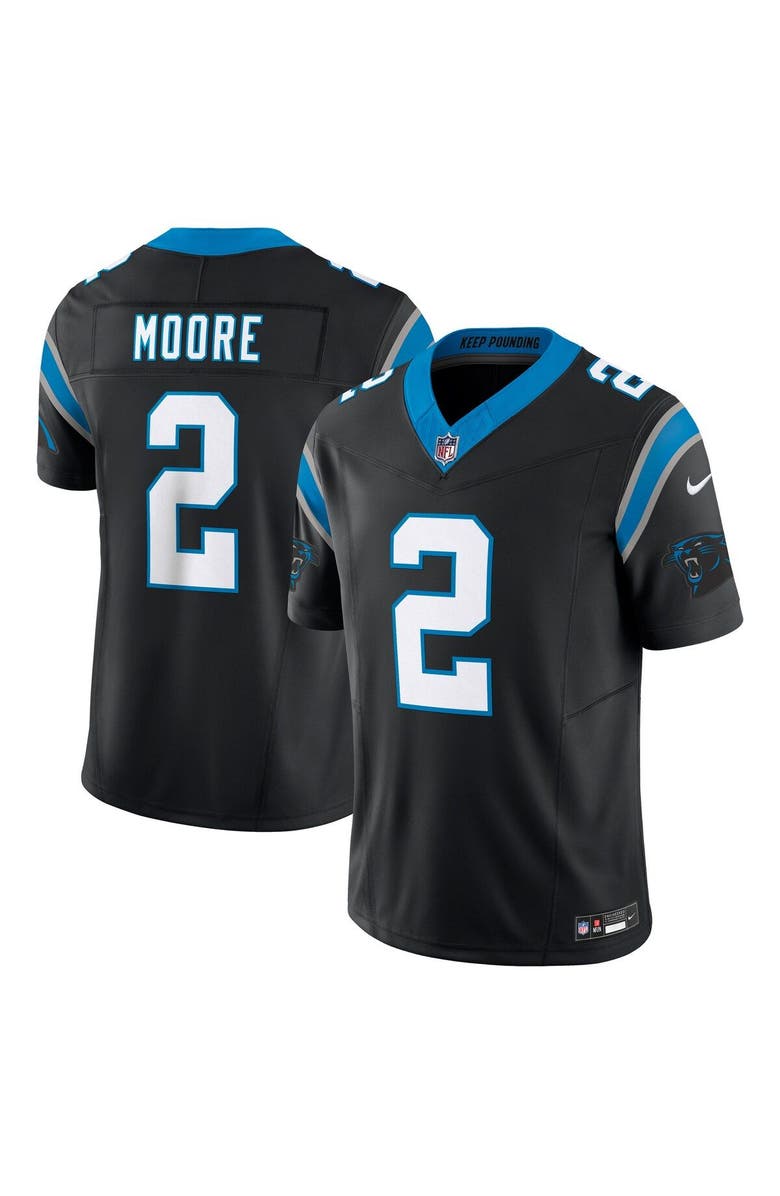Nike Men's Nike D.J. Moore Black Carolina Panthers Vapor F.U.S.E. Limited Jersey, Main, color, 