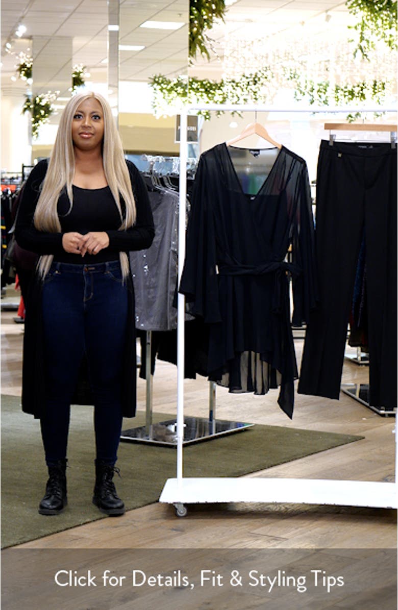 Fleetwood Chiffon Wrap Tunic, sales video thumbnail