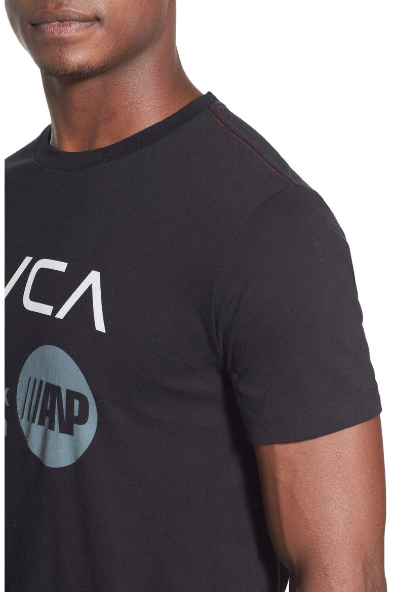 'Artist Network Program' Graphic T-Shirt, Alternate, color, BLACK