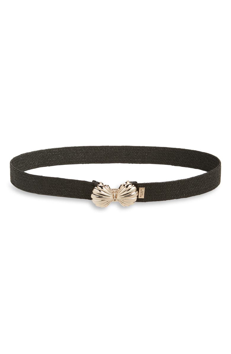 Kate Spade New York interlock shell buckle belt, Main, color,