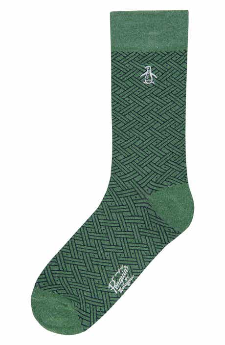 Leon Connected Stretch Cotton Dress Socks